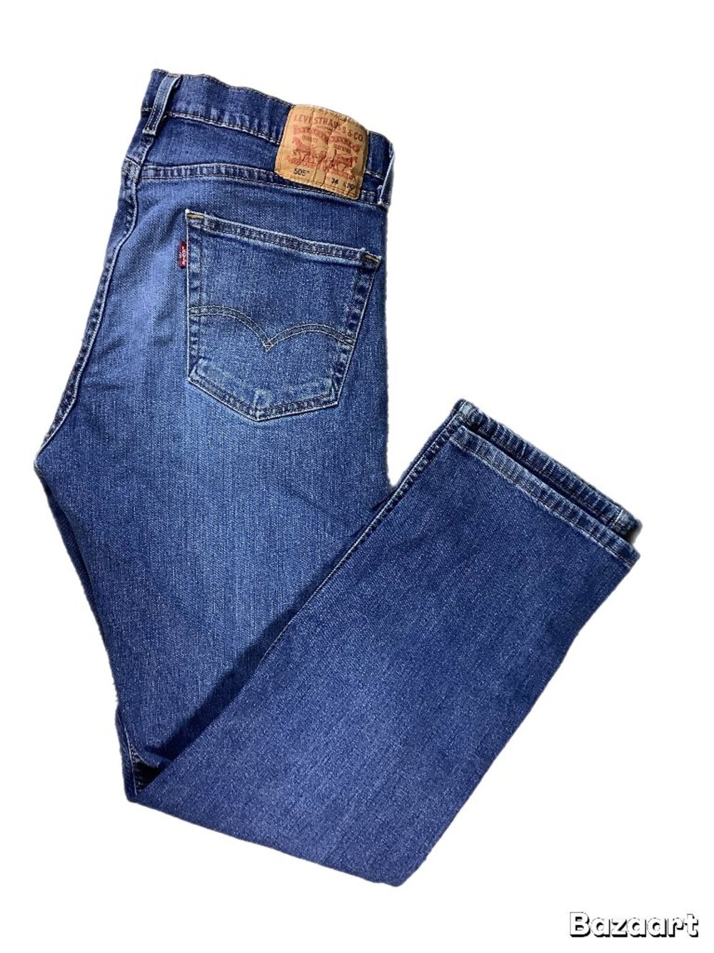 Levi’s 505 Straight Leg Jeans Men’s 34x30 Medium Wash Denim